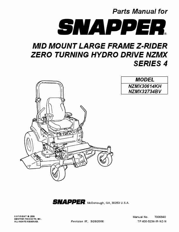 Snapper Lawn Mower NZMX30614KH-page_pdf